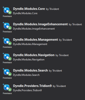 Picture of the Dyndle CLI